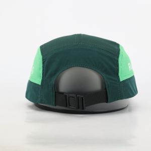 Casquette de sport 5 panneaux haute qualité à séchage rapide et respirante, personnalisable avec logo OEM, vente en gros pour la pêche et les aventures en plein air - Product Image 4