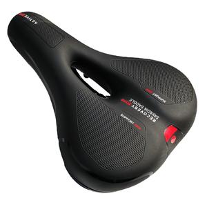 Sillín de Bicicleta de Montaña con Orificio Central, Asiento Acolchado con Absorción de Impactos, Unisex para Adultos, Todas las Estaciones, Negro, Rojo, Azul - Product Image 3