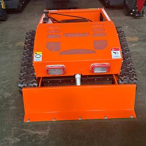 Machine de désherbage automotrice agricole et forestière, broyeur à essence, tondeuse à chenilles télécommandée, intelligente pour vergers et barrages - Product Image 4