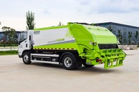 Camion à ordures électrique Dongfeng de fabrication chinoise, EURO 5, compacteur, dernier modèle, qualité certifiée pour utilisation en extérieur, options personnalisées