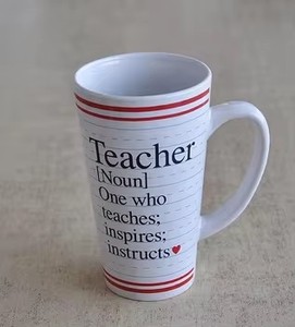 แก้วกาแฟเซรามิคพิมพ์ลายโลโก้สีสันตามสั่ง ลดราคาพิเศษ ใช้ซ้ำได้ ความจุเยอะ เหมาะเป็นของขวัญวันครู - Product Image 3