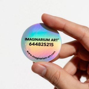 Etiqueta Adhesiva Redonda Personalizada de Fábrica, Resistente al Agua, de PVC y Vinilo, con Acabado Mate/Brillante y Muestra Gratuita para Cosméticos - Product Image 2
