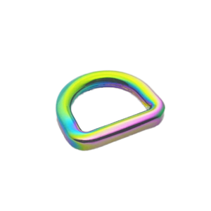 Hebilla de Correa en D Impermeable de Aleación de Zinc Modelo JQR 0000 para Bolsos y Carteras de Hombre/Mujer, Ligera, MOQ Bajo, 10 mm - Product Image 1