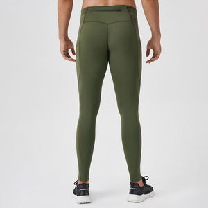 DTL-41347 legging pria cepat kering luar ruangan kebugaran lari elastis tinggi kantong sejuk penutup luka untuk - Product Image 5