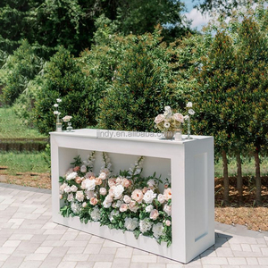 <span class=keywords><strong>Comptoir</strong></span> de <span class=keywords><strong>bar</strong></span> personnalisé en PVC acrylique sculpté pour restaurant, mariage, banquet, location - Product Image 5