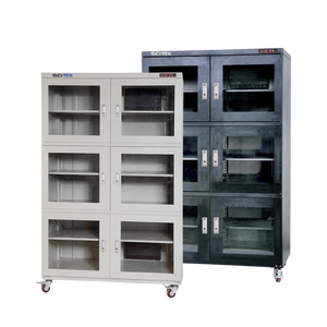 ตู้เก็บของกันความชื้นอิเล็กทรอนิกส์ SCITEK ผลิตจากเหล็ก ช่วงการควบคุมความชื้น 0-10% เซ็นเซอร์ Honeywell ความแม่นยำสูง ความเสถียรสูง - Product Image 3