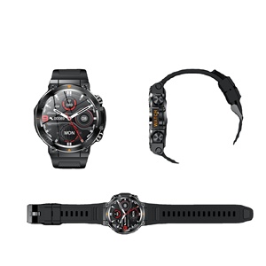Reloj Inteligente Deportivo AK61 Unisex 2026, Pantalla IPS, Batería de 400 mAh, Acero Inoxidable, 11-30 Días de Duración de la Batería, Podómetro, Monitor de Ritmo Cardíaco, Función de Respuesta - Product Image 6