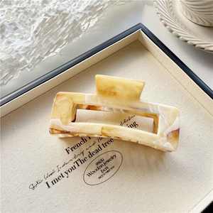 Pince à cheveux en acétate de plumeria dégradé transfrontalier fleur fluide pince à cheveux élégante - Product Image 6