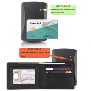 RFID Anti-Theft Large Capacity Business <b>Wallet</b> Men's Tri-Fold Leather <b>Wallet</b> With Multiple Card Slots Black Dark <b>Brown</b> - Product Image 2