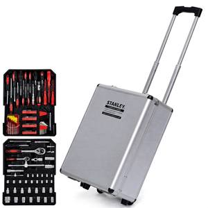 Set di Attrezzi Premium in Valigetta di Alluminio Argento, 799 Pezzi, Modello D0100XUTS5V - Product Image 1