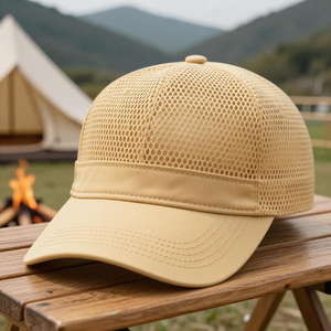 Men's & Women's Custom Logo Embroidered Baseball Trucker Cap Half Mesh Cotton 5 Panel Fitted Sporty Blank <b>Hat</b> <b>for</b> Children - Product Image 2