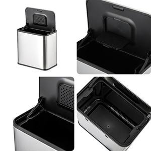 SY 5-Liter Odor Proof Eco Friendly Stainless Steel <strong>Kitchen</strong> Drawer Food Medical Waste <strong>Bin</strong> <strong>Kitchen</strong> <strong>Composting</strong> <strong>Bin</strong> - Product Image 3