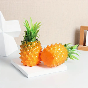 <span class=keywords><strong>Faux</strong></span> <span class=keywords><strong>ananas</strong></span> de fruits artificiels réalistes pour la décoration de fête de table d'armoire à la maison pour Halloween et Noël - Product Image 5