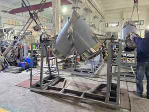 Nhỏ Công Nghiệp 30 Lít 300 Lít Máy Xay Sinh Tố V-Loại Bột Trộn Trộn Máy Cho Thực Phẩm Hóa Chất - Product Image 5