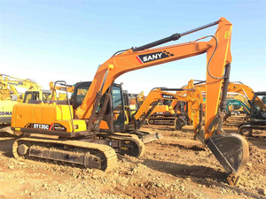 Lower Price Used Sany SY135 Crawler Excavator 2022 <b>Model</b> Diesel <b>Engine</b> 13 TON PLC Pump - Product Image 5