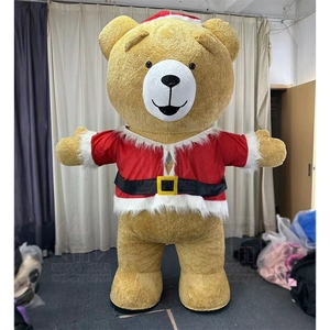 Offre Spéciale CE spectacle de fête de noël adulte gonflable père noël Koala ours en peluche bonhomme de neige <span class=keywords><strong>renne</strong></span> mascotte Costume à vendre - Product Image 3