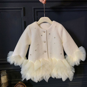 Nuova Giacca in Tulle da Principessa per Bambine, <span class=keywords><strong>Abbigliamento</strong></span> <span class=keywords><strong>Autunno</strong></span> <span class=keywords><strong>Inverno</strong></span>, Vestiti per Compleanno Bimba - Product Image 6