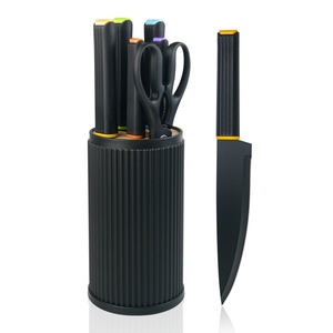 Juego de Cuchillos de Cocina de Acero Inoxidable Más Vendido, Cuchillo de Cocina Afilado y Accesorios, Juego de Cuchillos de Cocina con Tijeras para Cocina - Product Image 1