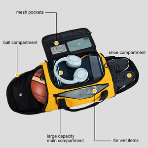 Custom Large Capacity Convertible Gym <strong>Bag</strong> <strong>Training</strong> Sports Ball Backpack Duffel Tote Shoulder Crossbody Travel <strong>Bag</strong> - Product Image 4