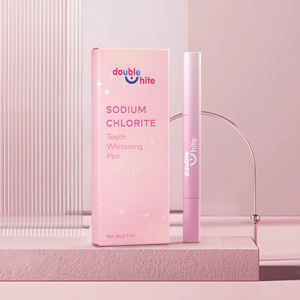 Bolígrafo blanqueador profesional blanco doble, Gel de dientes con logotipo personalizado, bolígrafo de Gel sin Peróxido de grado alimenticio, ingrediente de <span class=keywords><strong>clorito</strong></span> de sodio - Product Image 2