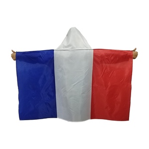 Cape drapeau du monde 3x5 pieds avec capuche, boucles de pouce cousues, en polyester imprimé, pour supporter le football écossais - Product Image 5