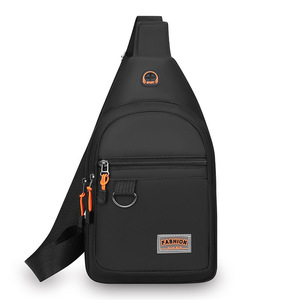 Men's Chest Bag Oxford Cloth Crossbody Bag Fashionable For Commuting Travel Casual Use Army Green Dark Blue Gray Black - Product Image 5