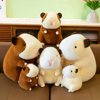 Jouets en peluche mignons et doux pour cobayes, lapin gras en tissu, poupée de compagnie, jouets en peluche pour enfants
