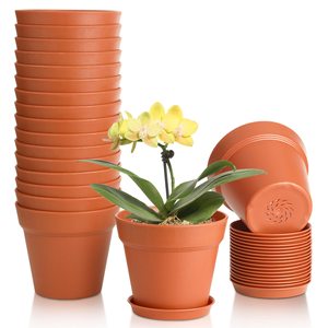 Creative Water Pots Planter Flowerpot Transparent Plastic Lazy Flower Pot macetas para plantas