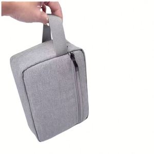 Bolsa Organizadora de Viaje Impermeable de Gran Capacidad para Mujer, Bolsa de Maquillaje Cosmética Oxford con Logotipo Personalizado, Portátil, Hecha de Poliéster - Product Image 4