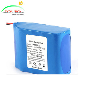 Paquete de Baterías de Iones de Litio ICR18650-2S7P 186507P2S 18.2AH 7.4V para Iluminación de Escenario LED - Product Image 1