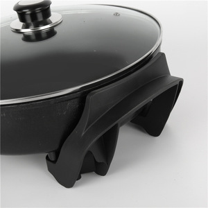 Cuisinière électrique multifonctionnelle intégrée pour la <span class=keywords><strong>cuisine</strong></span> <span class=keywords><strong>à</strong></span> la vapeur, marmite électrique multifonctionnelle pour la maison, 1L en acier inoxydable et verre, 1500W - Product Image 5