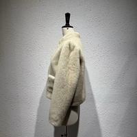 Veste Courte Femme 2026 Ice Fox en Fausse Fourrure de Vison de Luxe, Col Montant, Bouton Unique, Coupe Courte, Poches, Douce, Chaude, Élégante et Décontractée