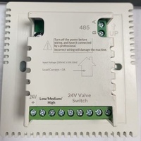 Termostato Profesional con Pantalla Táctil, Protocolo RS485 ModBus RTU, Sistema de Control Centralizado para Aire Acondicionado Central KR1718F