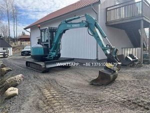 90% New Used Original Japan Kobelco SK45 Mini <b>Excavator</b> Backhoe Kobelco Sk45 With Reasonable Price - Product Image 3