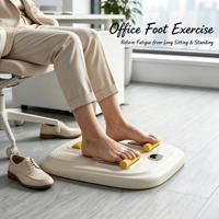 Appareil d'entraînement de la voûte plantaire en ABS avec rouleau de massage et compteur pour le soulagement de la fasciite plantaire et de la douleur au pied