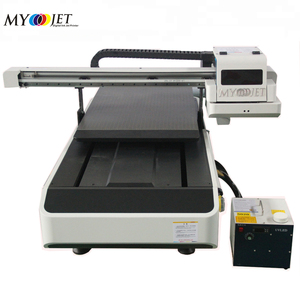 Blanco de lujo <span class=keywords><strong>barniz</strong></span> acrílico punto digital automático plana impresora uv para madera - Product Image 1