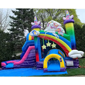 Precio al por mayor de fábrica Venta caliente unicornio inflable mini Combo gorila comercial salto de aire niños <span class=keywords><strong>castillo</strong></span> hinchable - Product Image 6