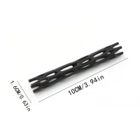 Produit transfrontalier très demandé : Décoration de modèle assemblé en PLA imprimé en 3D, style Obsession Black Willow Wish Stick, Art moderne