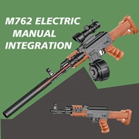 Nouveau lanceur de balles de gel électrique AK47 78CM, mode automatique et manuel, pour activités de plein air et jeux de tir en équipe