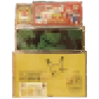 Boîte de rangement pour cartes à collectionner en acrylique avec protection UV, boîte de protection transparente pour collectionneur de boosters TCG