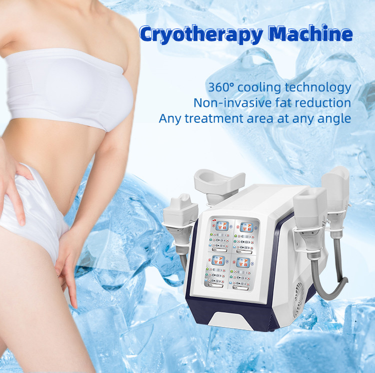 HOT Sales Cryotherapy machine 360 cooling technology Non-invasive fat reduction any treatment area at any angle