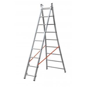 GIERRE - ALSE210 Escalera convertible de 3 tramos-EAN 8013186243651 ESCALERAS TRANSFORMABLES - Product Image 2