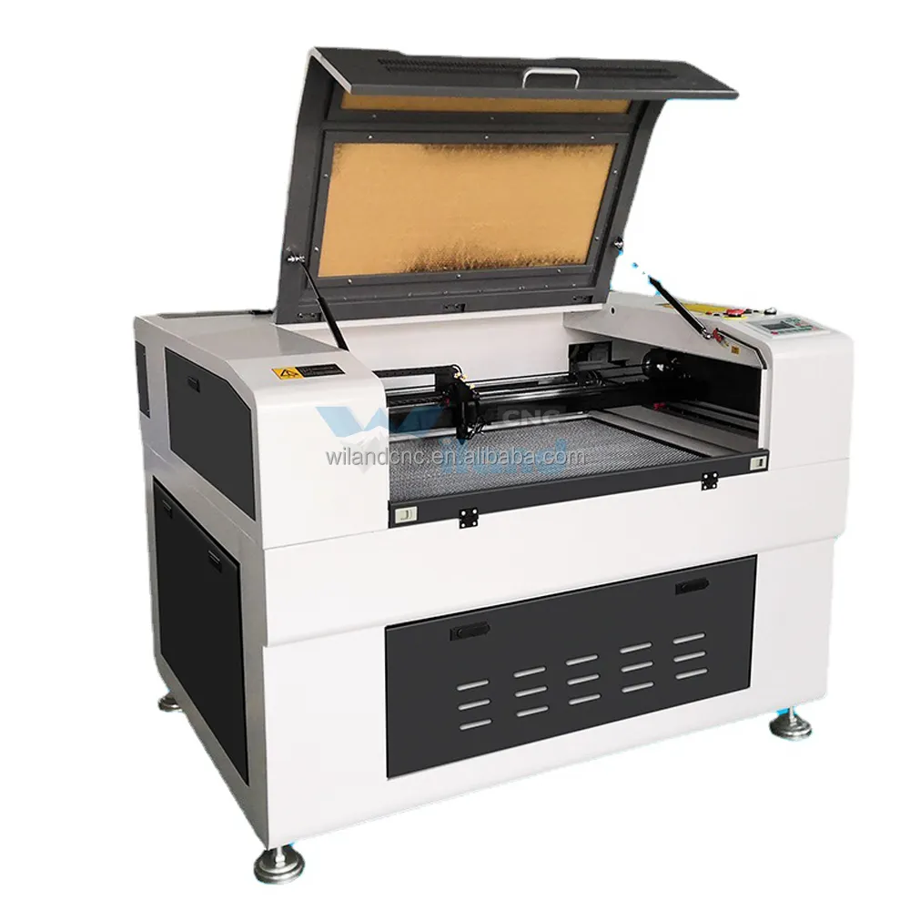 Máquina de corte gravura do laser do CO2 4060 do tamanho de trabalho Gravador 6040 do laser com tubo do laser de Efr e tabela de levantamento elétrica