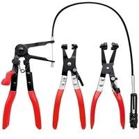 Kit de pinces à collier de serrage pour tuyaux en acier au carbone rouge OEM 9 pièces M14 M17 M18 M25 pour travaux de réparation moteur