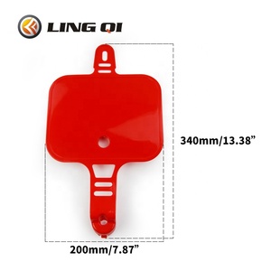 凌奇CRF50前号牌，塑料挡泥板盖，用于CRF50 CRF 50 XR50土坑自行车摩托车土车零件，8种颜色。 - Product Image 2