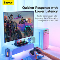 Baseus BA07 Adaptateur sans fil Blue tooth adaptateur ordinateur portable haut-parleur sans fil récepteur audio émetteur universel