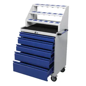 Steel Garage auto mechanic Workshop Tool Cabinet organizer box heavy load drawer trolley equipment wheel caster K-10110M