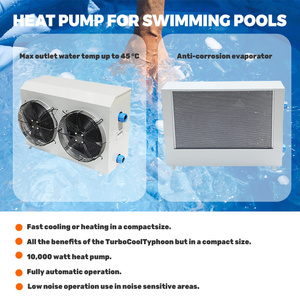 Pompe à chaleur pour piscine, refroidisseur et chauffage 5/10/20HP, électrique 20KW, extérieur, WiFi, compresseur à vis - Product Image 6