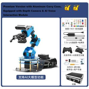 Bras robotique <span class=keywords><strong>WD</strong></span>-HE ArmPi Ultra Raspberry Pi <span class=keywords><strong>5</strong></span>, robot open source ROS2 avec caméra de vision profonde, modèle IA de grande taille, robot éducatif - Product Image 3