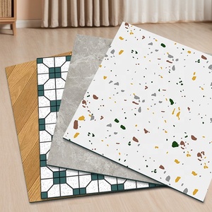 Dalles de sol en vinyle autocollantes, imperméables, en PVC <span class=keywords><strong>stratifié</strong></span>, imitation <span class=keywords><strong>parquet</strong></span> - Product Image 1